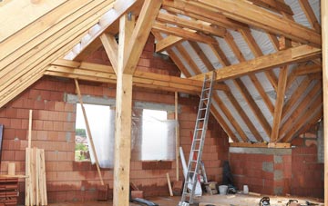 Oxcroft Estate attic trusses