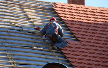 roof tiles Oxcroft Estate, Derbyshire